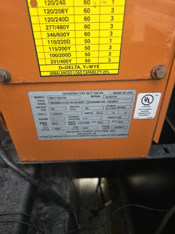 Generac Generator 36 KW - Image 2